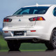 Бампер задний в цвет кузова Mitsubishi Lancer Х (2007-) Бампер задний в цвет кузова Mitsubishi Lancer Х (2007-)